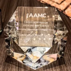 MSS AAMC Award photo of award